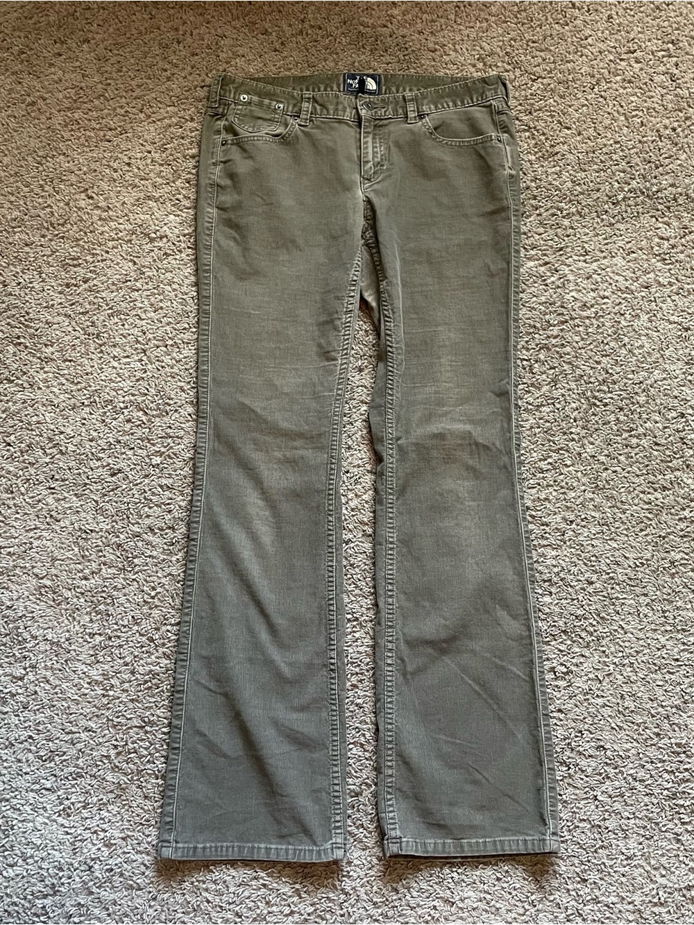 THE NORTH FACE Nenana Corduroy Women’s Pants Size 10 Grey